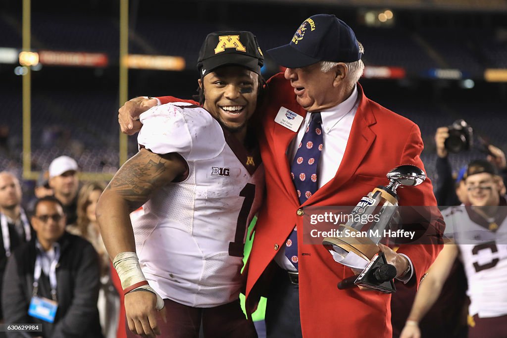 National Funding Holiday Bowl - Minnesota v Washington State