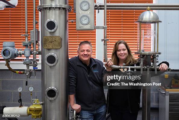 Brook Riggleman Denver Riggleman and his wife Christine Riggleman stand by one of the ...