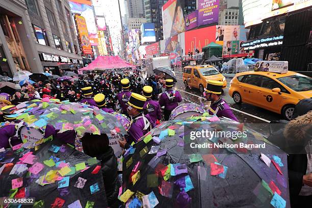 Times Square Alliance and Countdown Entertainment, co-organizers of Times Square New Years Eve, along with presenting sponsor, Planet Fitness test...