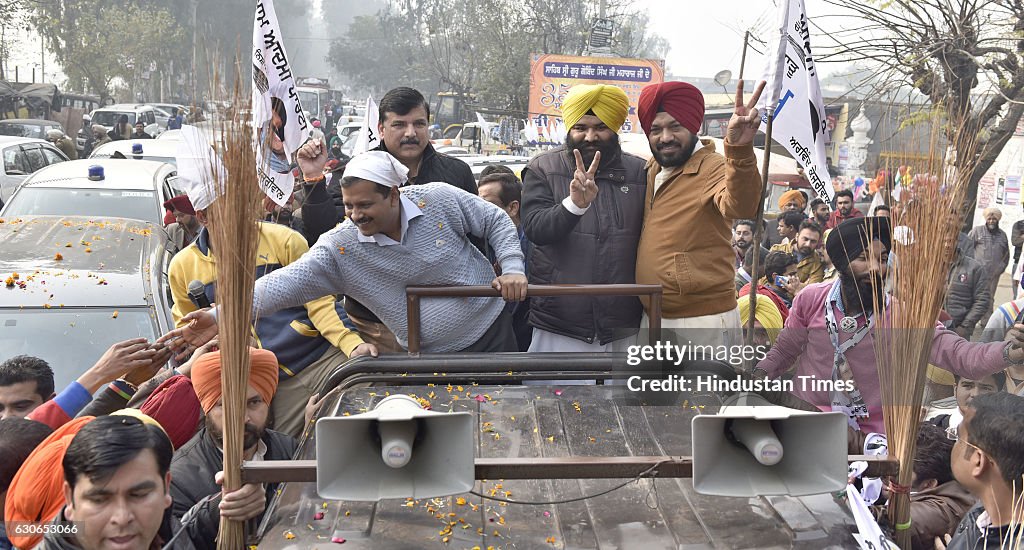 Delhi Chief Minister Arvind Kejriwal Addresses AAP Rally At Amritsar