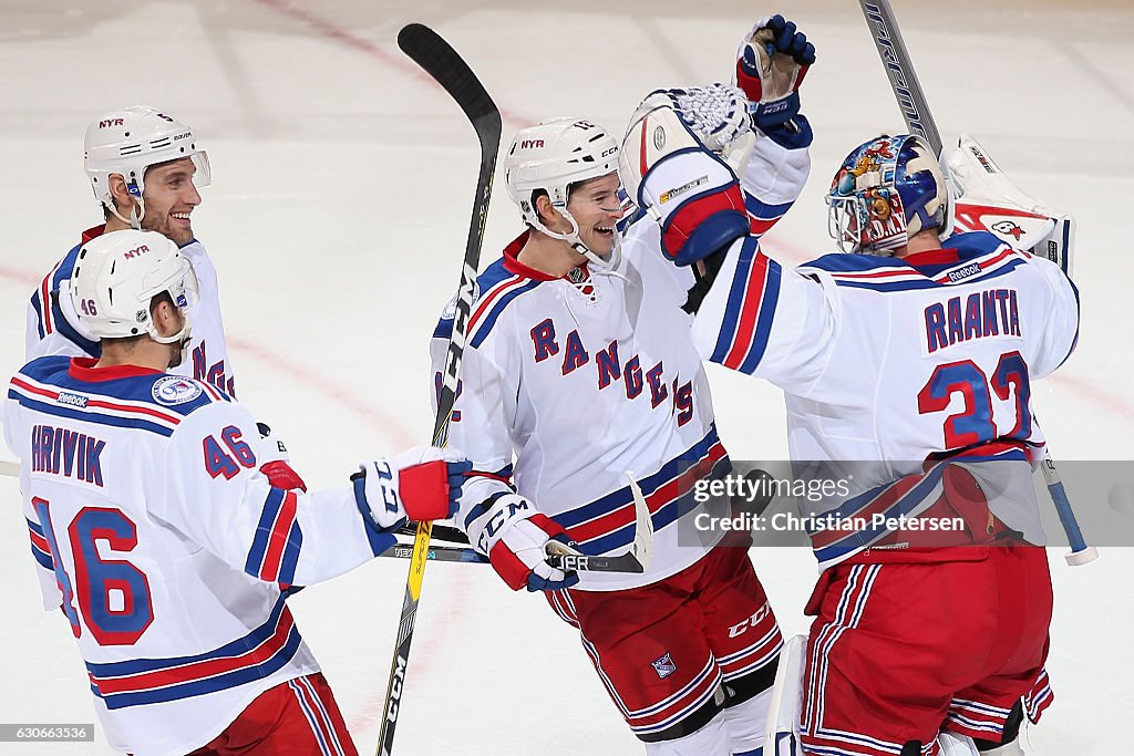 New York Rangers v Arizona Coyotes