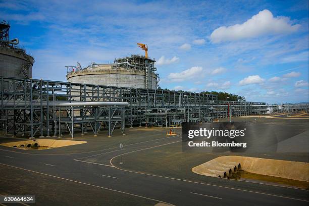Qgc Shell Australia 66 Curtis Island Queensland Stock Photos, High-Res Pictures, and Images ...