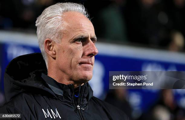 Ipswich Town Manager Mick McCarthy during the Sky Bet Championship match between Ipswich Town and Bristol City at Portman Road on December 30, 2016...