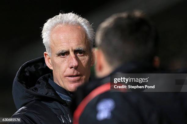 Ipswich Town Manager Mick McCarthy during the Sky Bet Championship match between Ipswich Town and Bristol City at Portman Road on December 30, 2016...