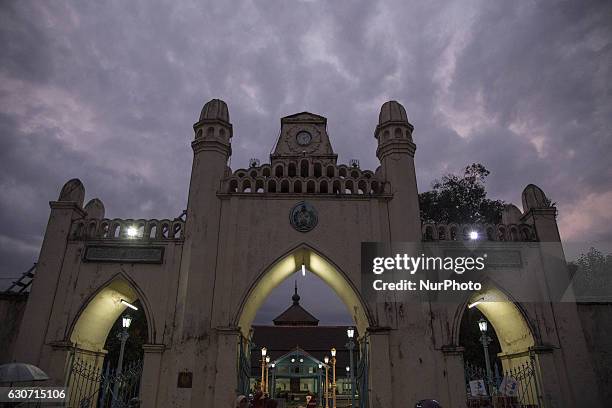 The Great Mosque of Surakarta was built by Sunan Pakubuwono III in 1763 in Surakarta, Solo, Central Java on 31 December 2016. The mosque was...