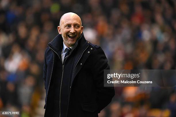 Queens Park Rangers manager Ian Holloway during the Sky Bet Championship match between Wolverhampton Wanderers and Queens Park Rangers at Molineux on...