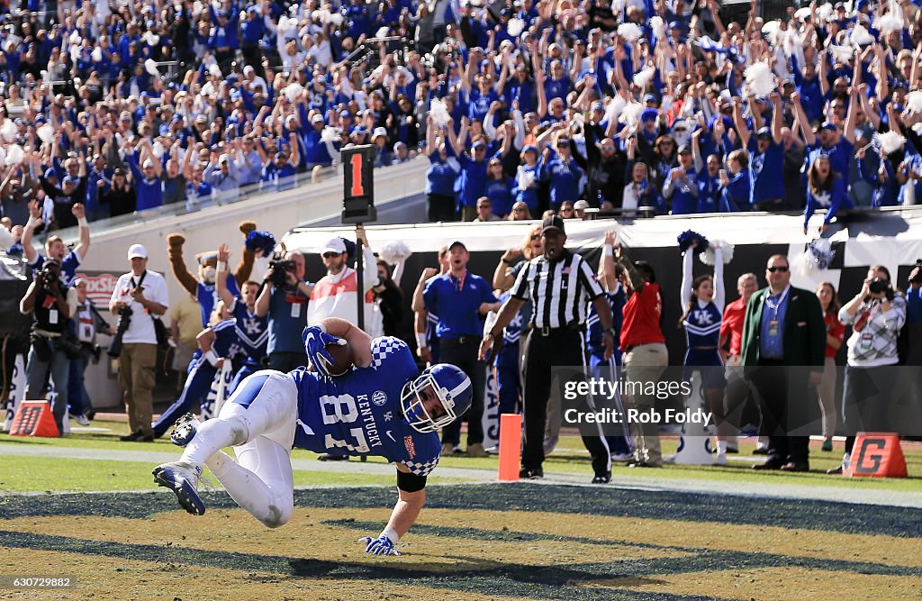 TaxSlayer Bowl - Georgia Tech v Kentucky