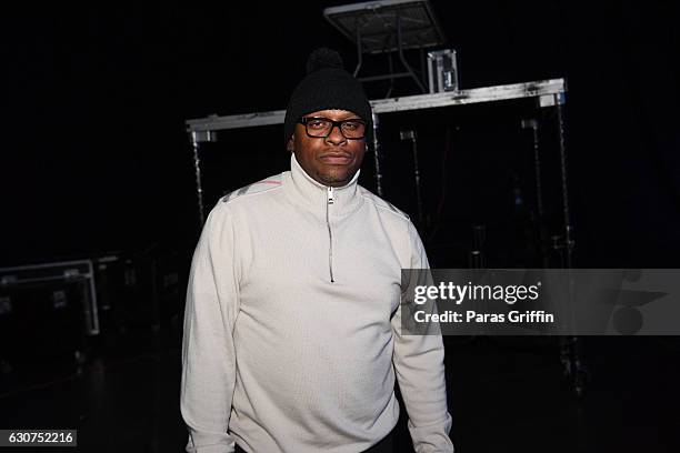 Rapper Scarface backstage at 2016 Old School Hip Hop New Year's Eve Festival at Philips Arena on December 31, 2016 in Atlanta, Georgia.