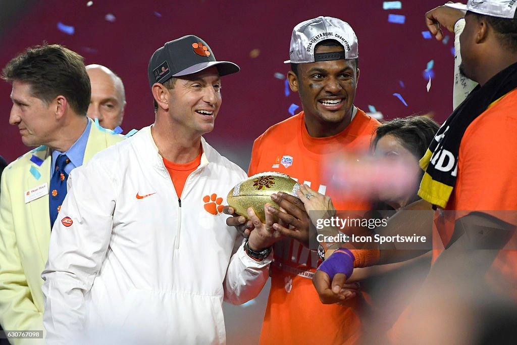 NCAA FOOTBALL: DEC 31 CFP Semifinal - Fiesta Bowl - Ohio State v Clemson