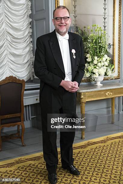 Minister for The Environment and Energy Lars Christian Lilleholt arrives to Queen Margrethe of Denmark's New Year's reception at Amalienborg on...