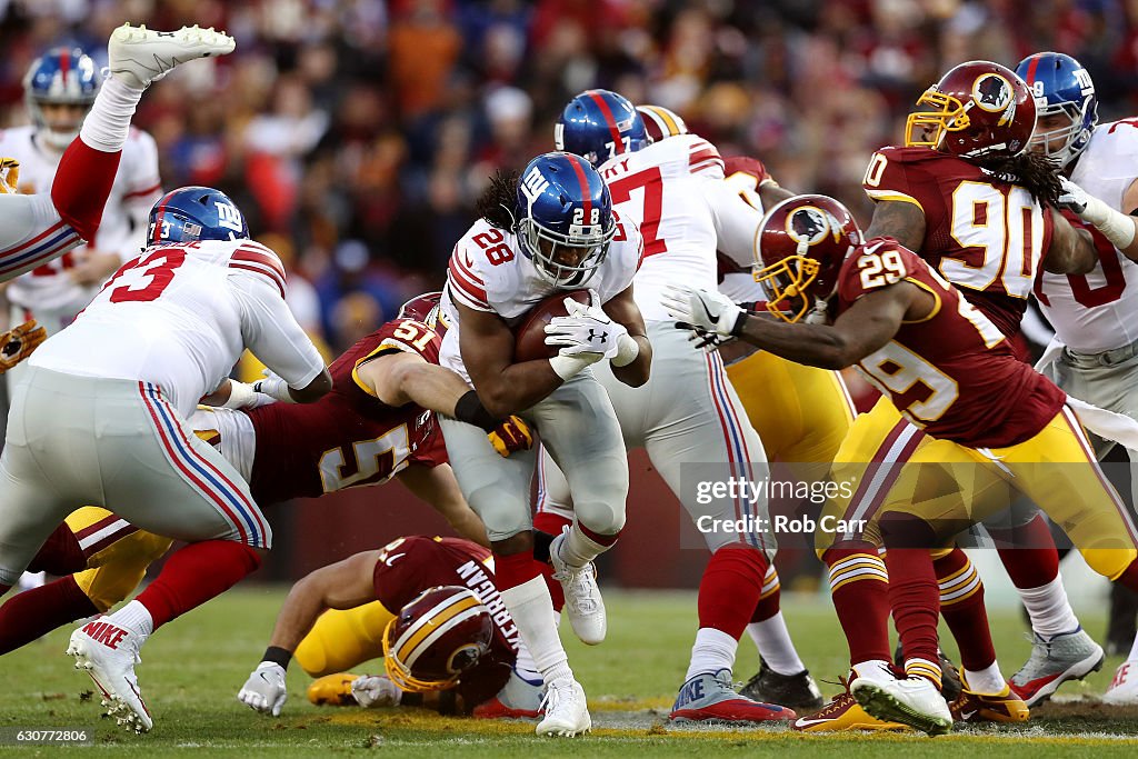 New York Giants v Washington Redskins