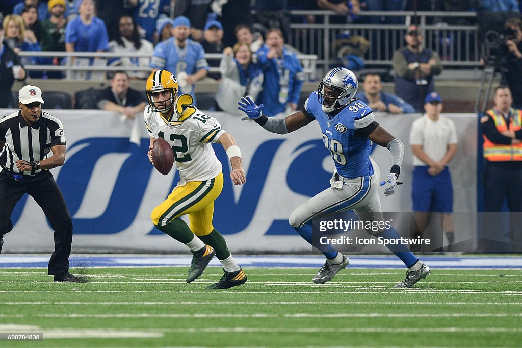 NFL: JAN 01 Packers at Lions