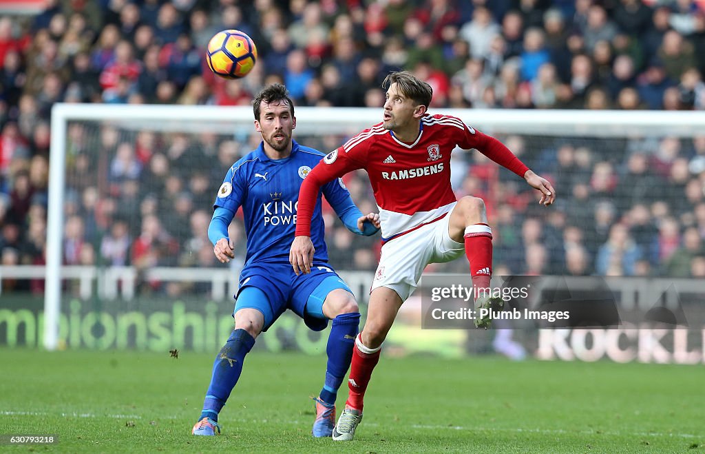 Middlesbrough v Leicester City - Premier League