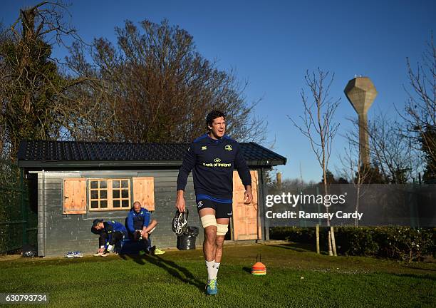 Dublin , Ireland - 2 January 2017; Mike McCarthy of Leinster ahead of squad training at UCD in Dublin.
