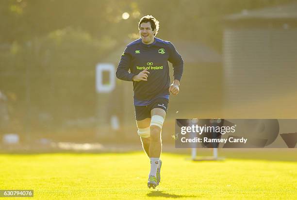 Dublin , Ireland - 2 January 2017; Mike McCarthy of Leinster during squad training at UCD in Dublin.