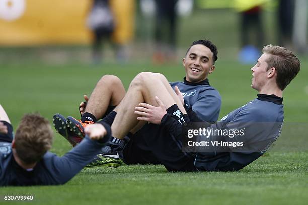 Abdelhak Nouri of Ajax Amsterdam,during the training camp of Ajax Amsterdam on January 6, 2017 at Algarve, Portugal.