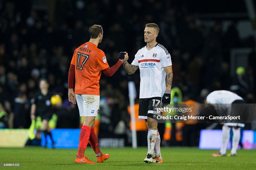 Fulham v Brighton & Hove Albion - Sky Bet Championship