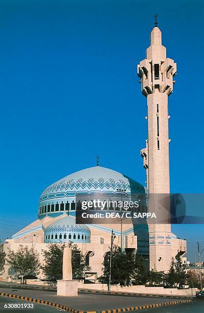 Al-Malik Abdullah mosque, 1982-1989, Amman. Jordan, 20th century.