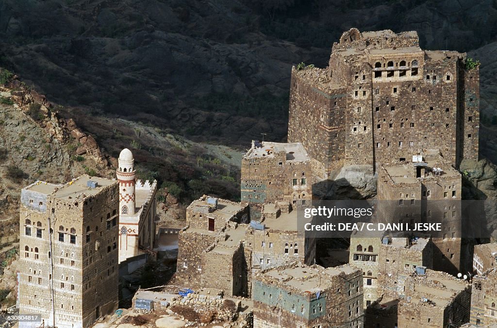 Fortified village in Al Mahwit governorate...