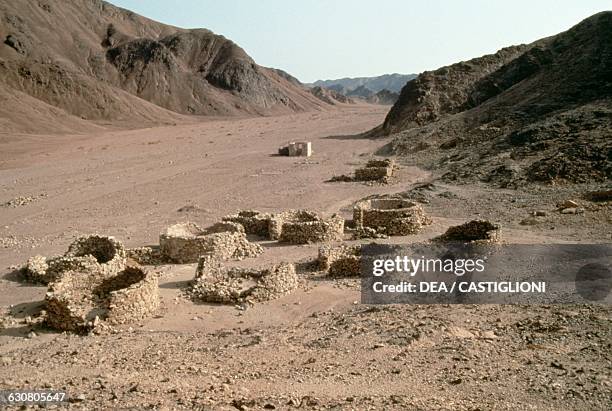 Attala, ancient mining village, Nubian desert, Sudan, Egyptian civilisation.