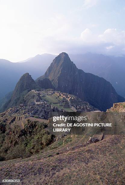 Machu-Picchu , Urubamba valley, Peru, Inca civilisation.