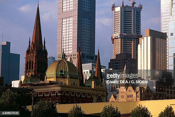 St Paul's cathedral, 1852-1926, Melbourne, Victoria, Australia, 19th-20th century.