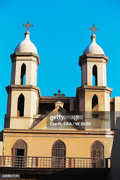 Coptic Church of St Sergius , Coptic Quarter, Cairo. Egypt, 5th-8th century.