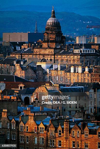 View of the Old City, Edinburgh , Scotland, United Kingdom.