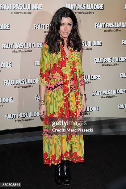 Actress Jenifer Bartoli attends 'Faut Pas Lui Dire' Premiere at UGC Cine Cite Bercy on January 2, 2017 in Paris, France.