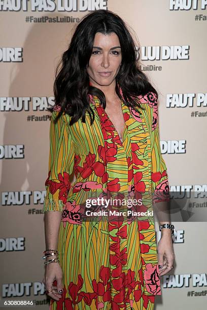 Actress Jenifer Bartoli attends 'Faut Pas Lui Dire' Premiere at UGC Cine Cite Bercy on January 2, 2017 in Paris, France.