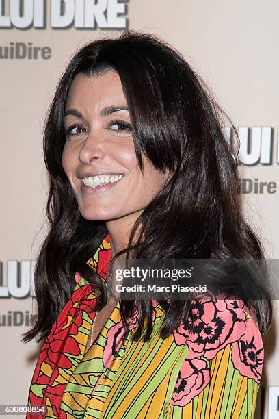 Actress Jenifer Bartoli attends 'Faut Pas Lui Dire' Premiere at UGC Cine Cite Bercy on January 2, 2017 in Paris, France.