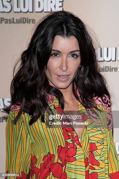 Actress Jenifer Bartoli attends 'Faut Pas Lui Dire' Premiere at UGC Cine Cite Bercy on January 2, 2017 in Paris, France.