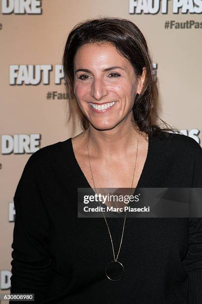 Solange Cicurel attends 'Faut Pas Lui Dire' Premiere at UGC Cine Cite Bercy on January 2, 2017 in Paris, France.