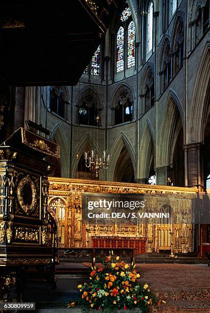 Westminster Abbey high altar , London, England. United Kingdom, 11th century.