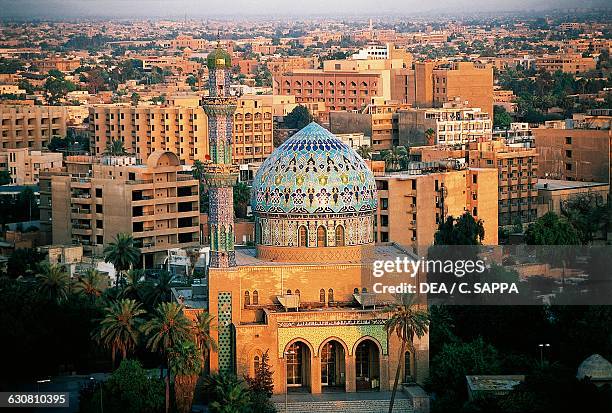Fourteen Ramadan mosque, Baghdad. Iraq, 20th century.