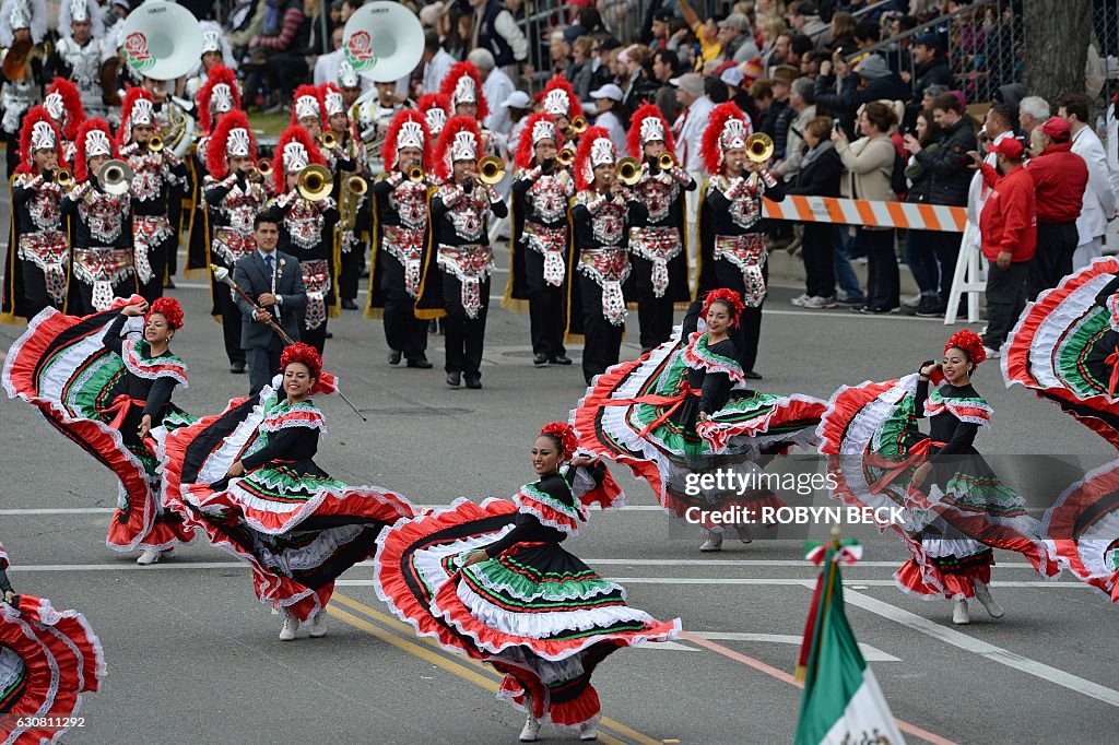 US-ENTERTAINMENT-ROSE BOWL PARADE