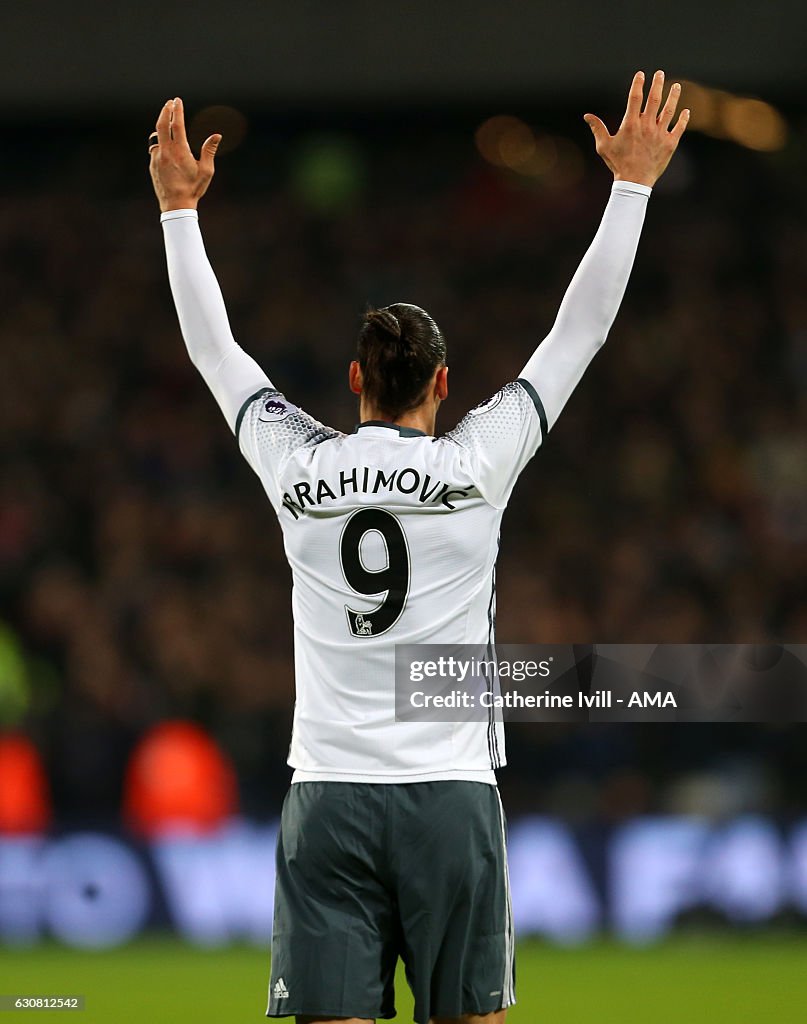 West Ham United v Manchester United - Premier League