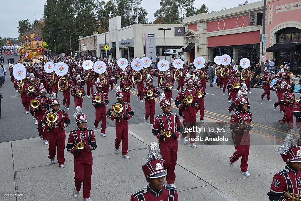 128th Rose Parade in California