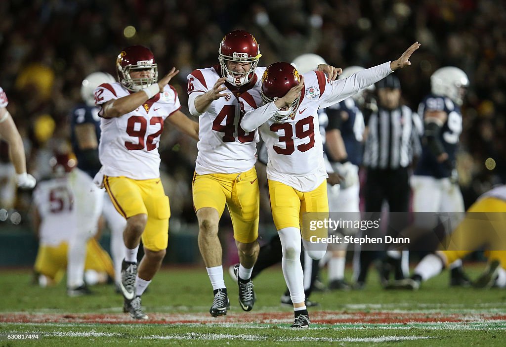 Rose Bowl Game presented by Northwestern Mutual - USC v Penn State