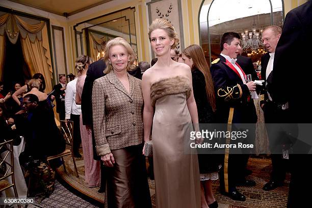 Susan Nagel and Hadley Nagel attend 62nd International Debutante Ball at The Pierre Hotel on December 29, 2016 in New York City.