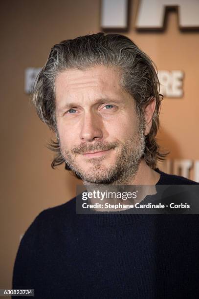 Actor Charlie Dupont attends the 'Faut Pas Lui Dire' - Premiere at UGC Cine Cite Bercy on January 2, 2017 in Paris, France.