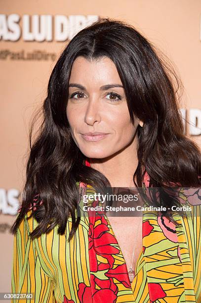 Actress Jenifer Bartoli attends the 'Faut Pas Lui Dire' Premiere at UGC Cine Cite Bercy on January 2, 2017 in Paris, France.