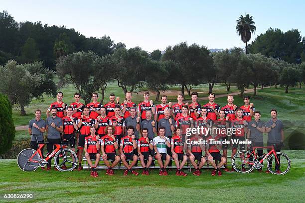 Team BMC Racing Team 2017 Manuel QUINZIATO / Manuel SENNI / Martin ELMIGER / Damiano CARUSO / Alessandro DE MARCHI / Tom BOHLI / Danilo WYSS / Floris...