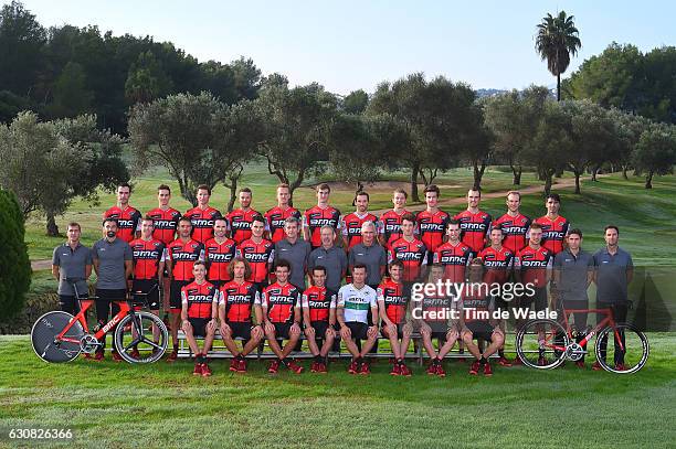 Team BMC Racing Team 2017 Manuel QUINZIATO / Manuel SENNI / Martin ELMIGER / Damiano CARUSO / Alessandro DE MARCHI / Tom BOHLI / Danilo WYSS / Floris...