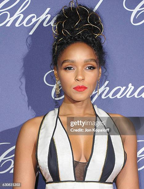 Actress Janelle Monae arrives at the 28th Annual Palm Springs International Film Festival Film Awards Gala at Palm Springs Convention Center on...