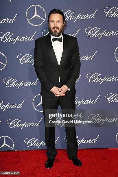 Actor Casey Affleck arrives at the 28th Annual Palm Springs International Film Festival Film Awards Gala at the Palm Springs Convention Center on...