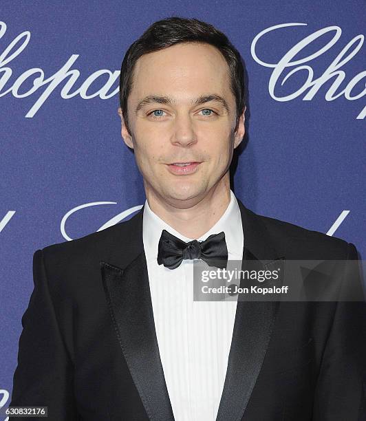 Actor Jim Parsons arrives at the 28th Annual Palm Springs International Film Festival Film Awards Gala at Palm Springs Convention Center on January...
