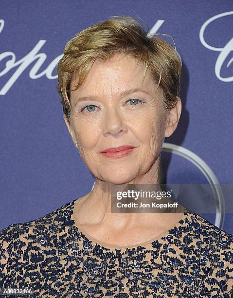 Actress Annette Bening arrives at the 28th Annual Palm Springs International Film Festival Film Awards Gala at Palm Springs Convention Center on...