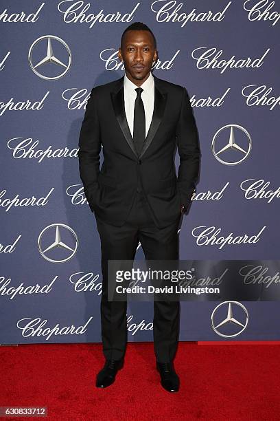Actor Mahershala Ali arrives at the 28th Annual Palm Springs International Film Festival Film Awards Gala at the Palm Springs Convention Center on...