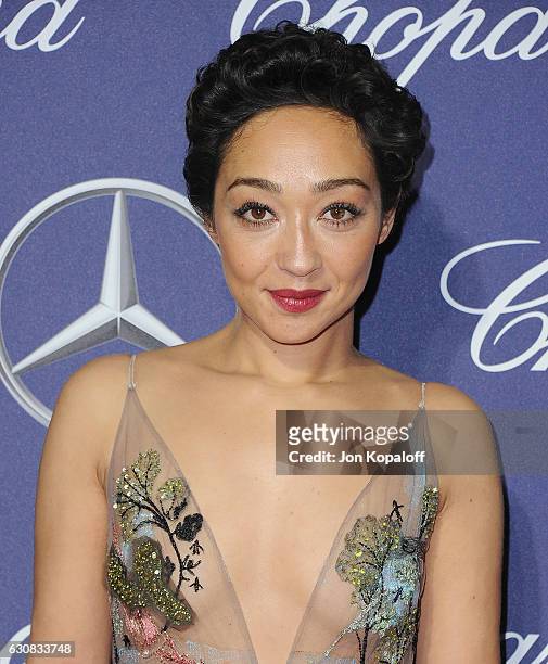 Actress Ruth Negga arrives at the 28th Annual Palm Springs International Film Festival Film Awards Gala at Palm Springs Convention Center on January...